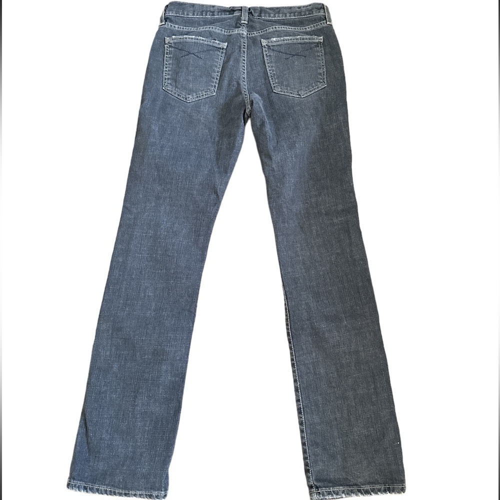 Gap Original Straight Leg Stretch Blue Denim Jeans Distressed Flaw No Tags Size - Picture 2 of 7